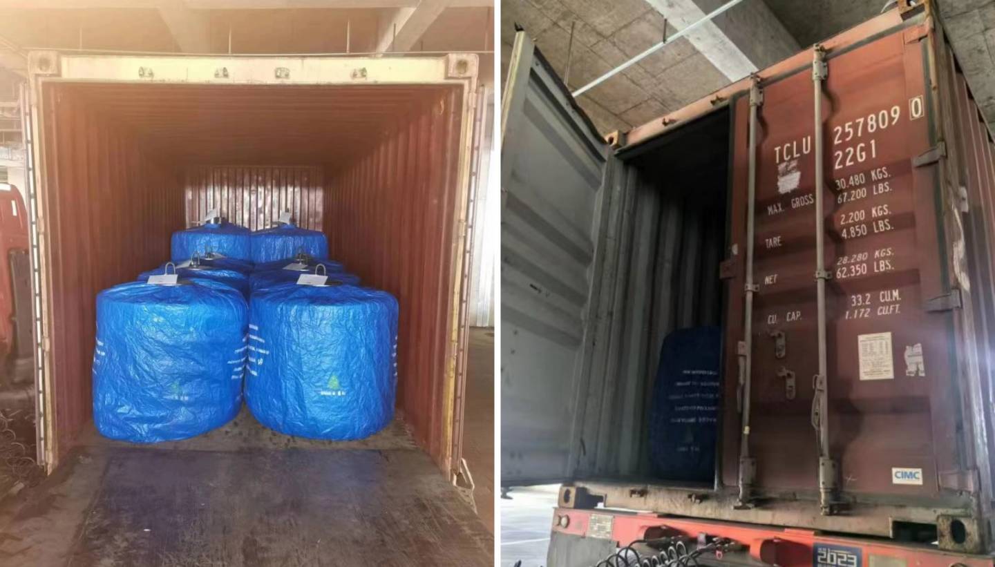MTJ expédie 500 WMTJ863 Roues de train au Zimbabwe
