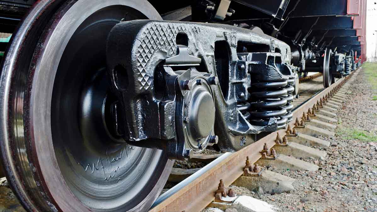 Marquage des roues des véhicules ferroviaires